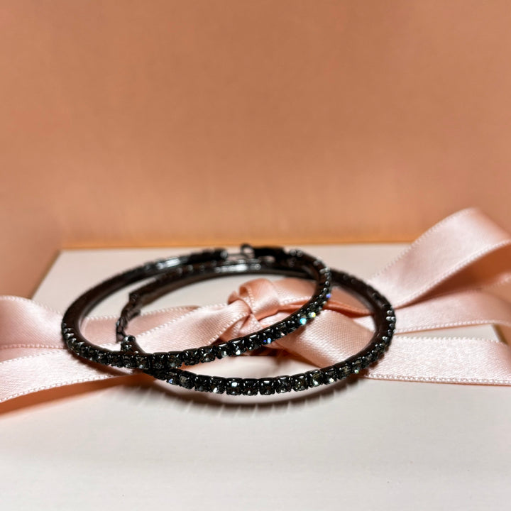 Dark grey hoops