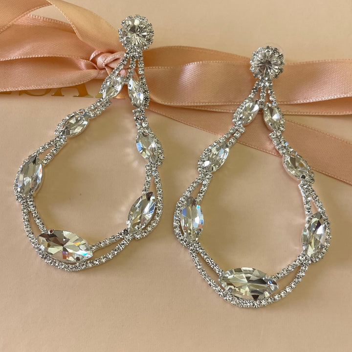 Big earrings