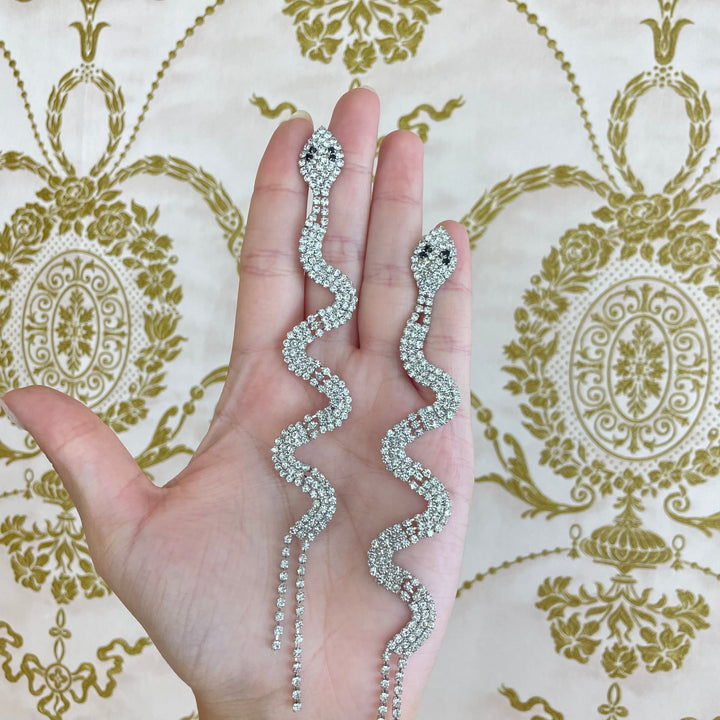 Snake earrings
