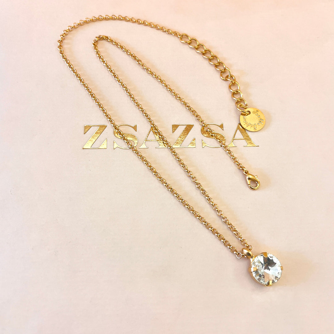 Preciosa crystals gold plated set
