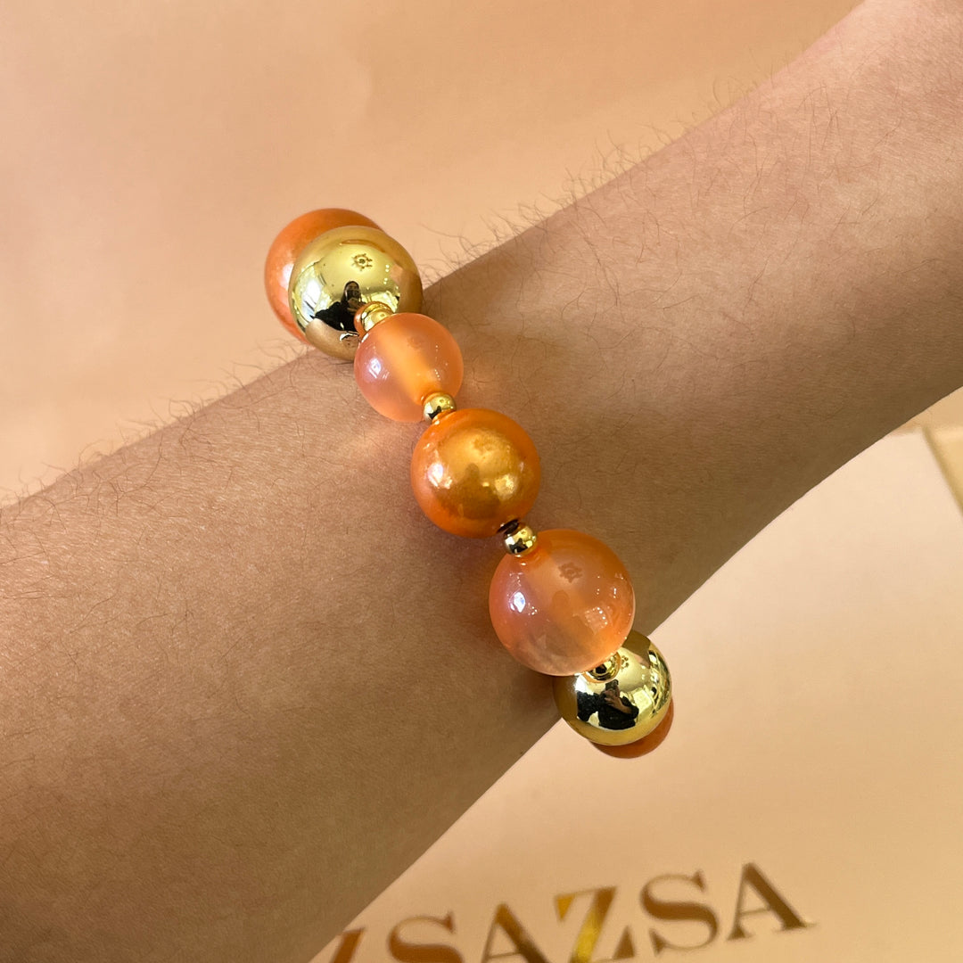 Orange resin set