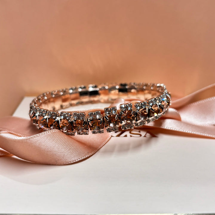 Elegant peach bangle