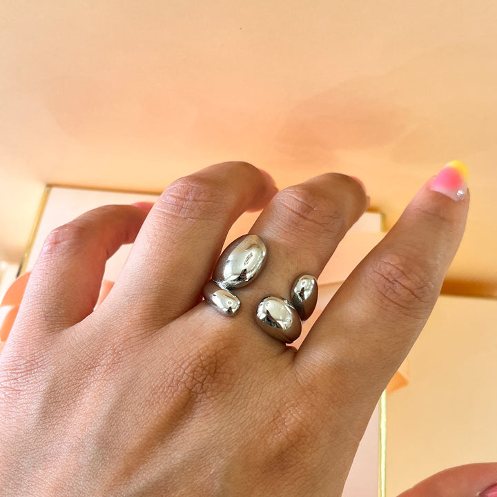 Stainless steel open ring