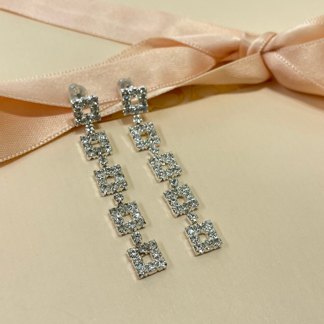 Square earrings