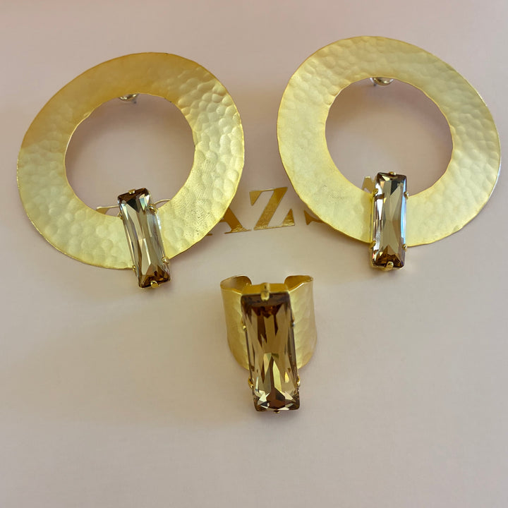 Handmade champagne set