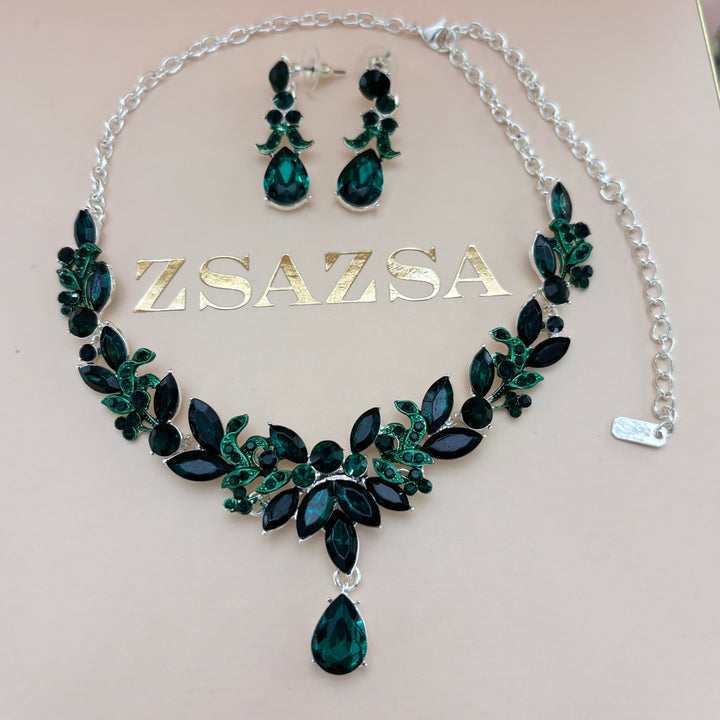 Marquise green set