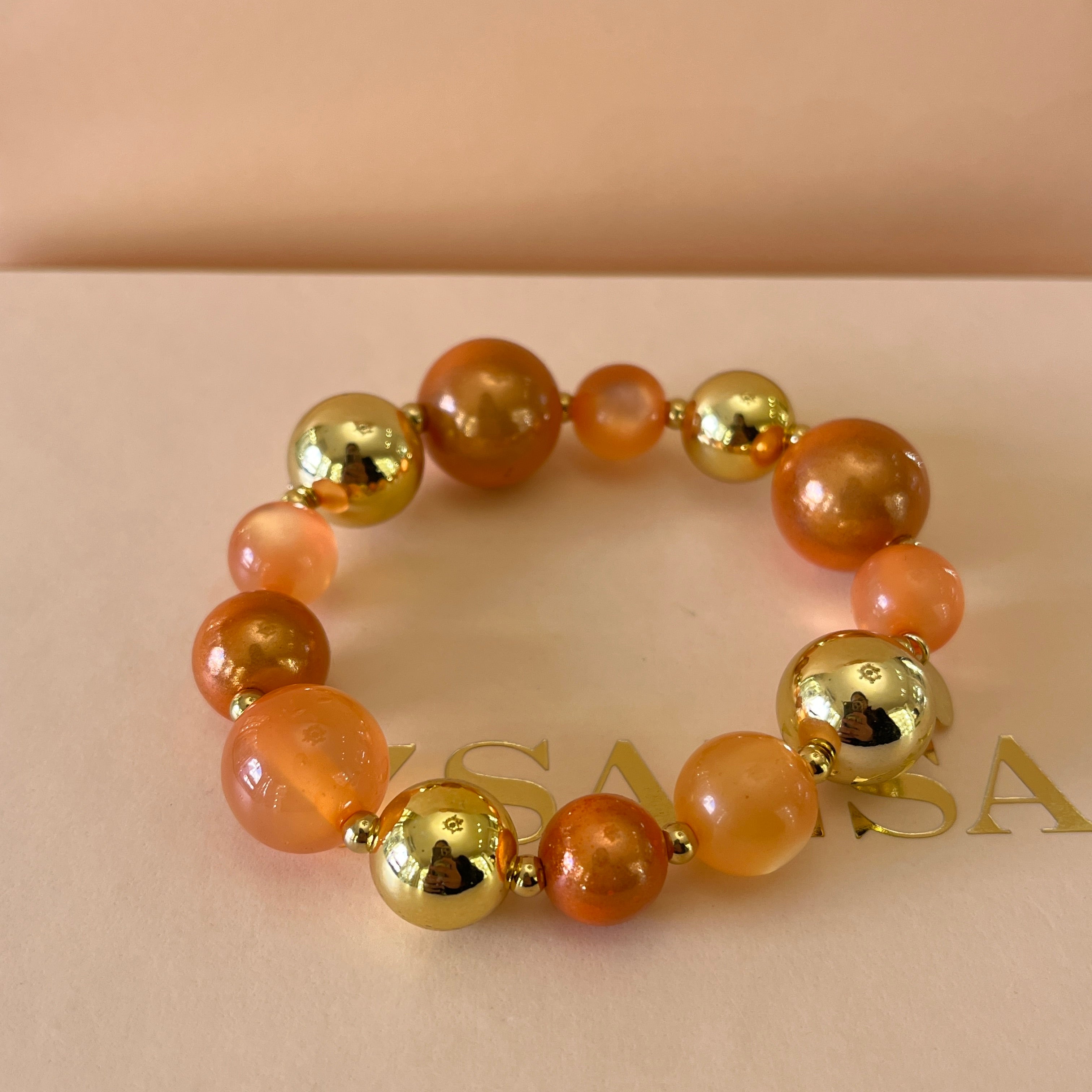 Orange resin set