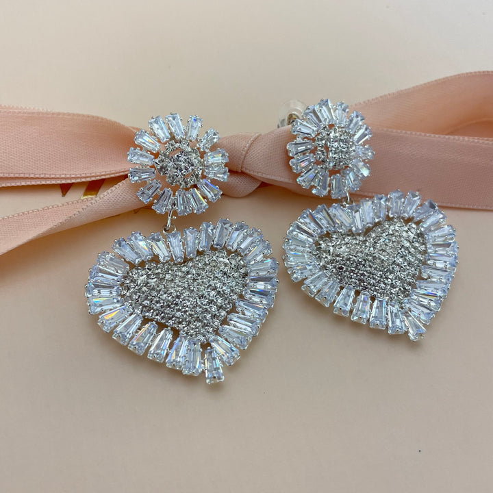 Heart earrings
