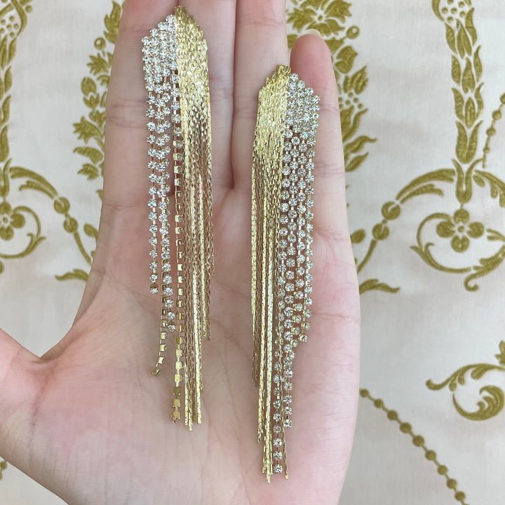 Fringe earrings
