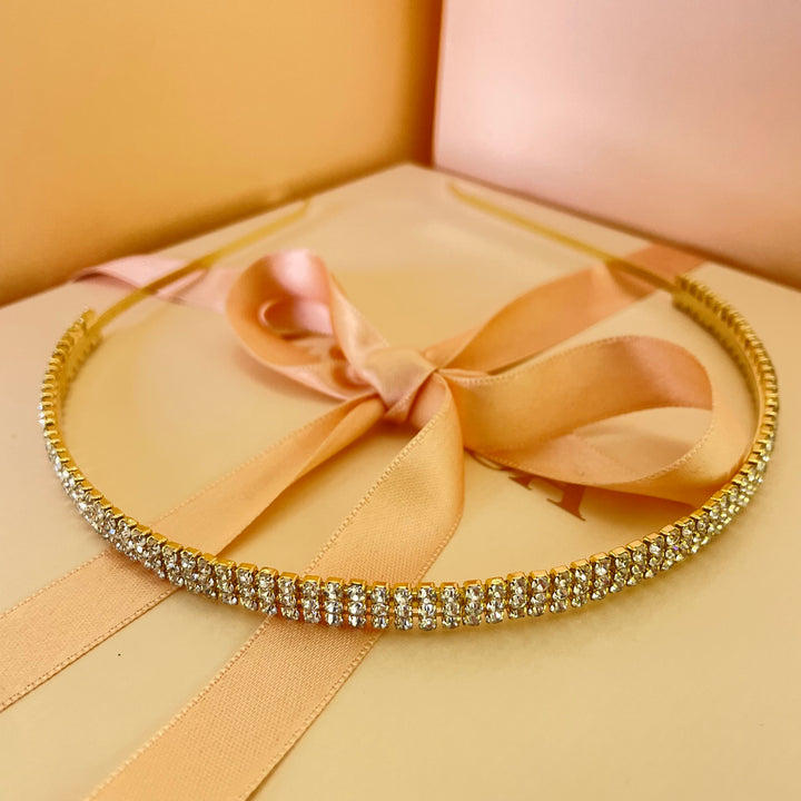 3 row headband