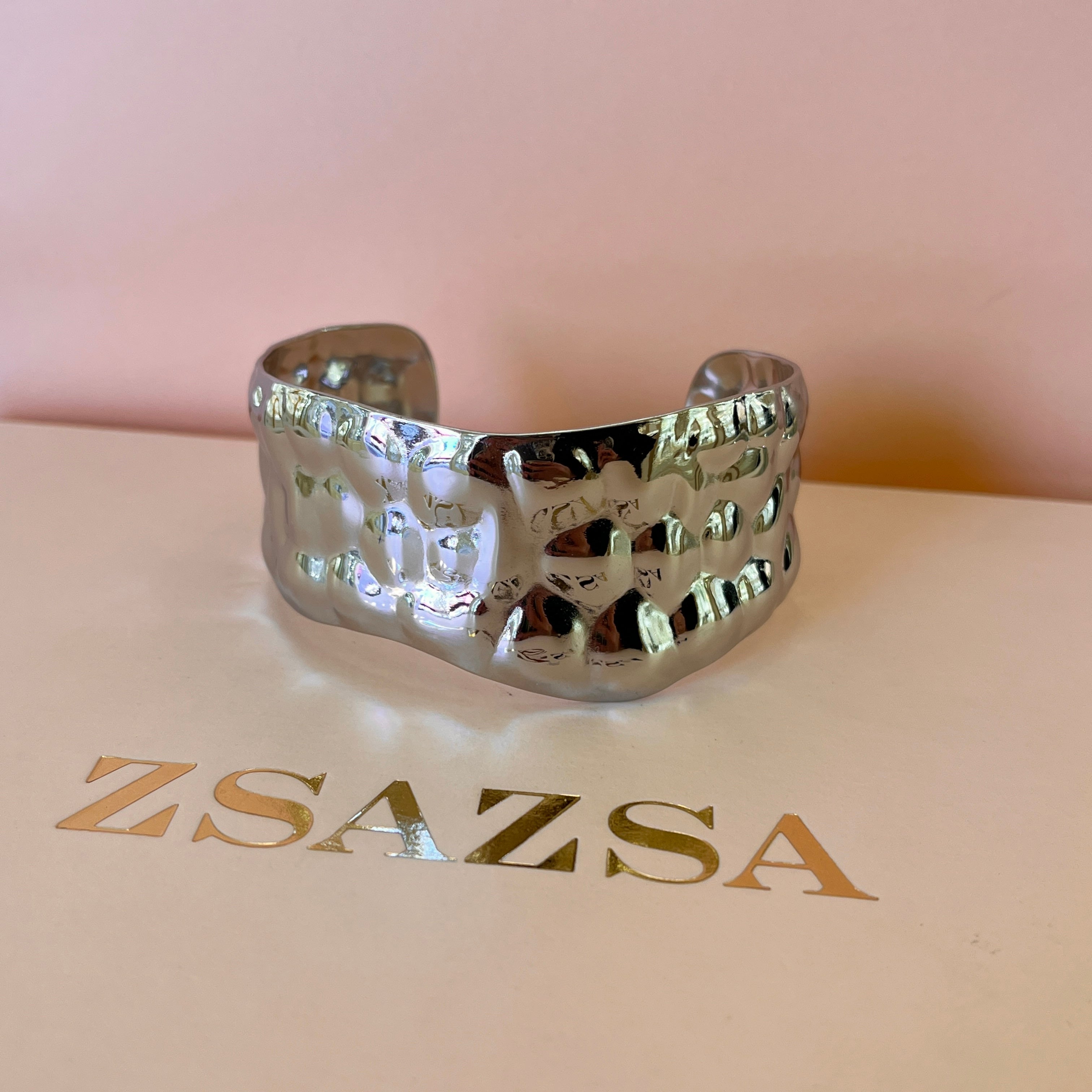 Silver bangle