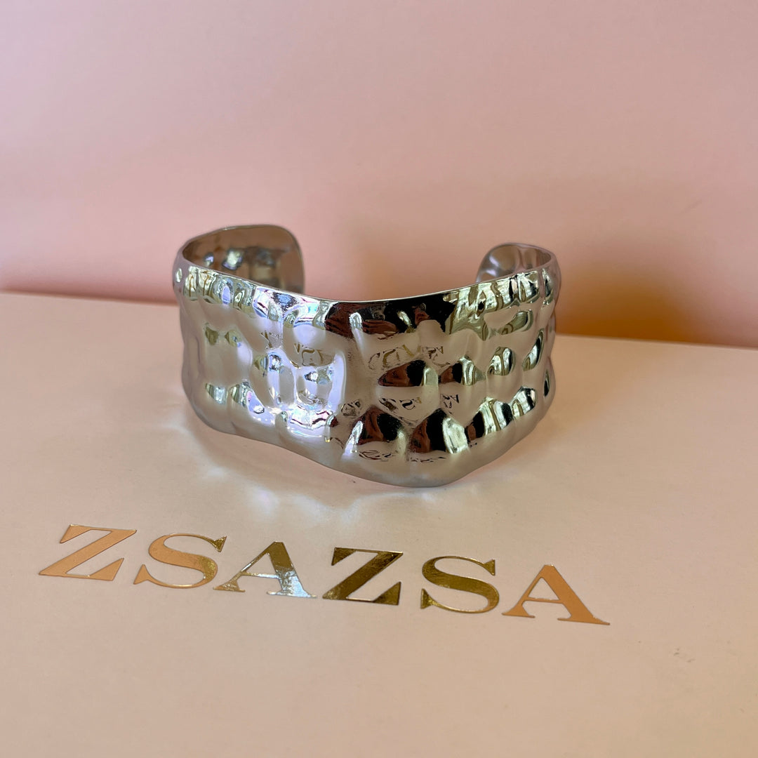 Silver bangle