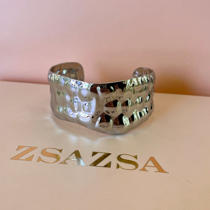 Silver bangle