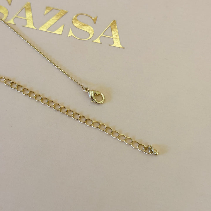 Zircone mama gold plated pendant
