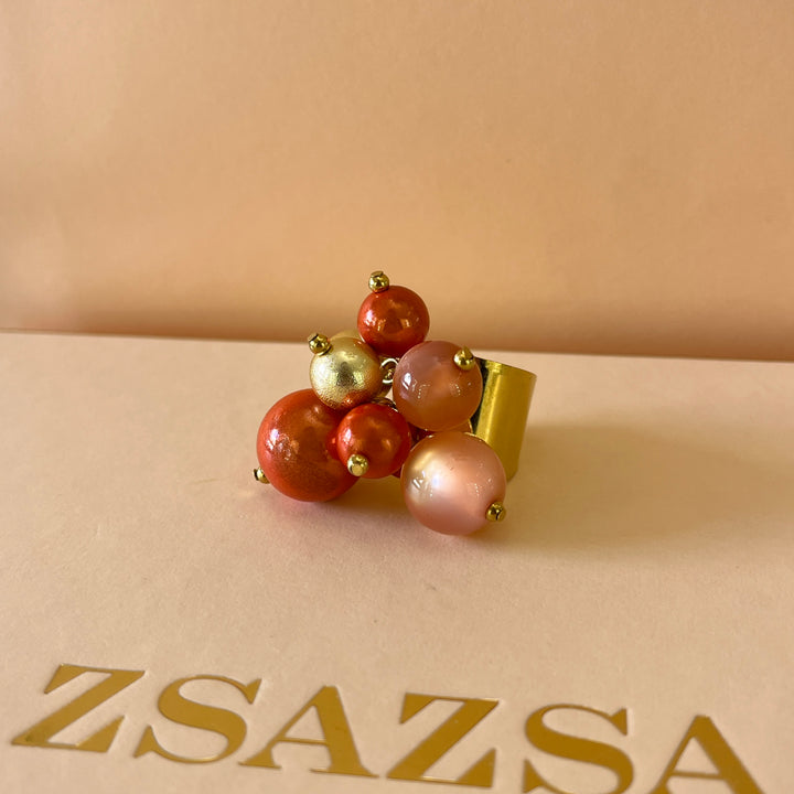 Orange resin set
