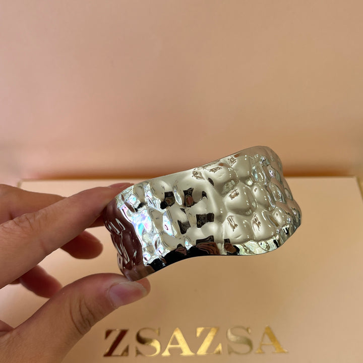 Silver bangle