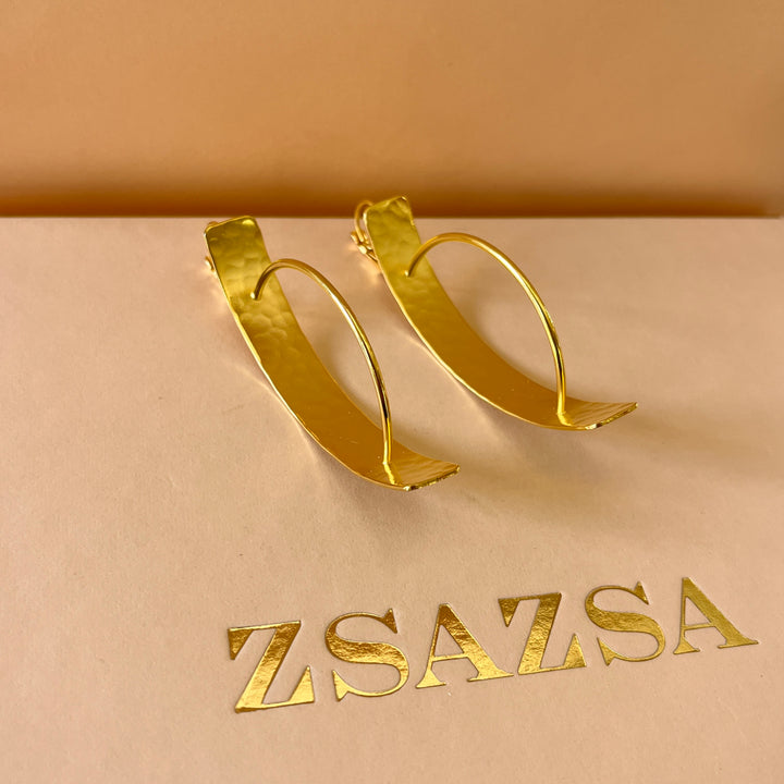 Gold handmade hooks