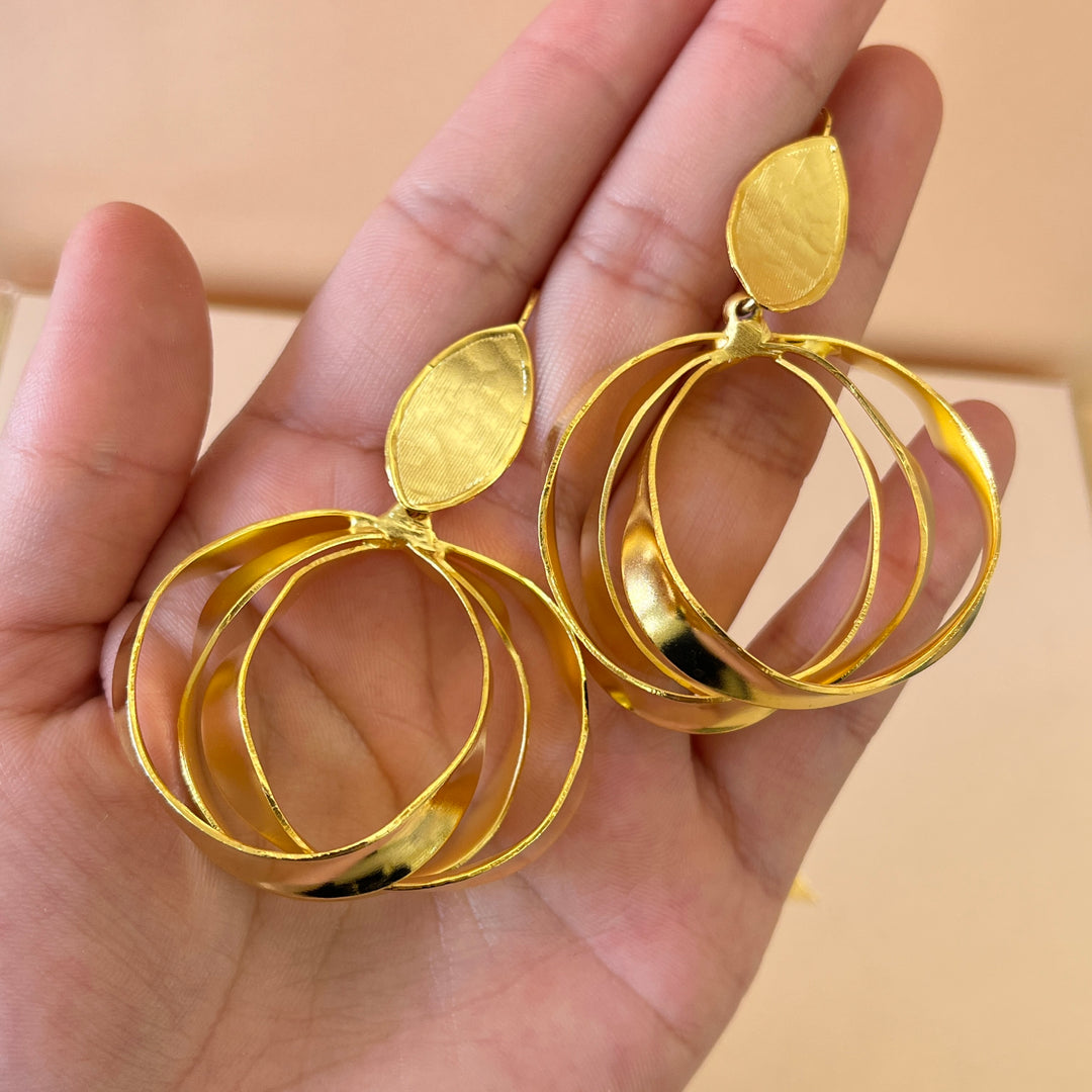 Gold handmade hooks