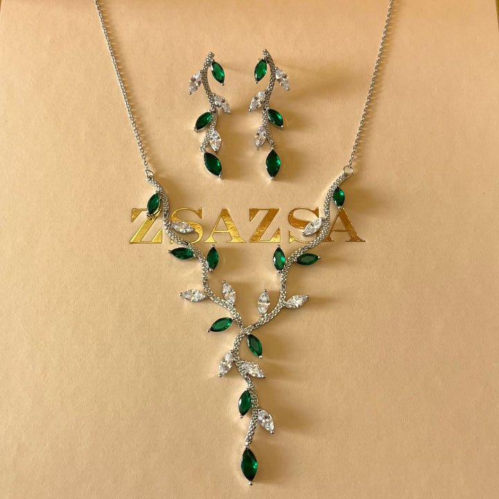 Green zircone set