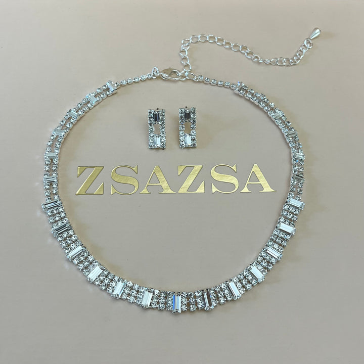 Elegant silver set