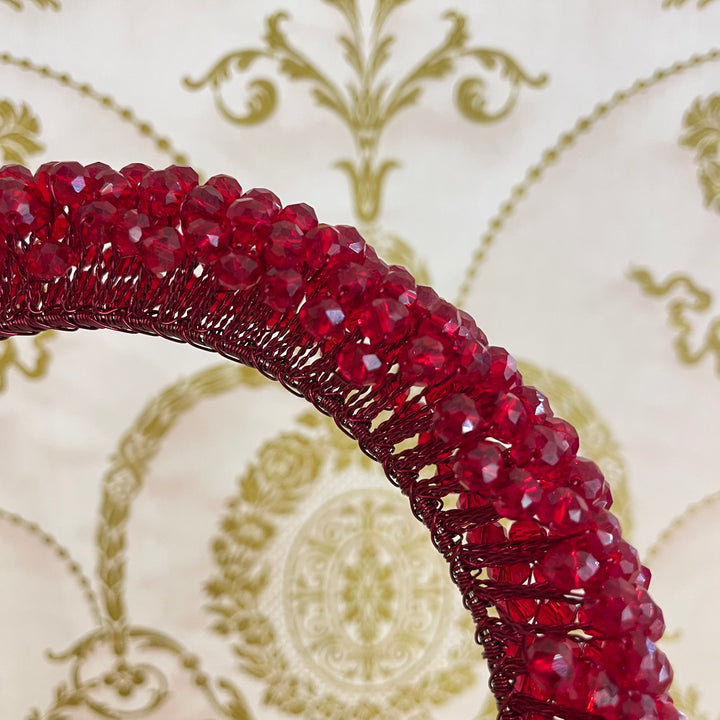 Dark red Headband