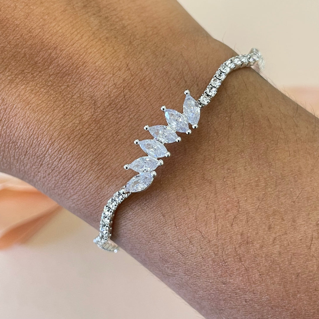 Marquise bangle