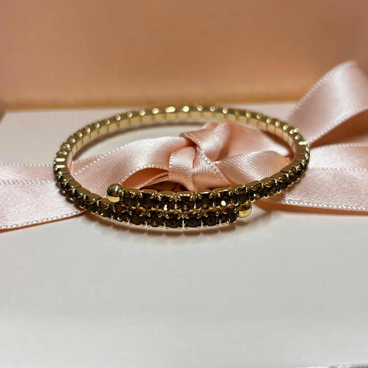 Elegant brown bangle
