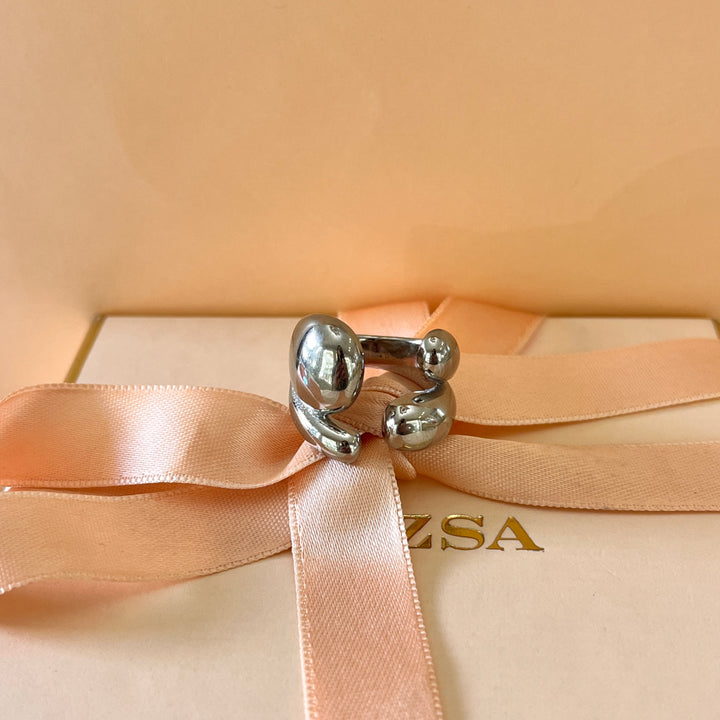 Stainless steel open ring