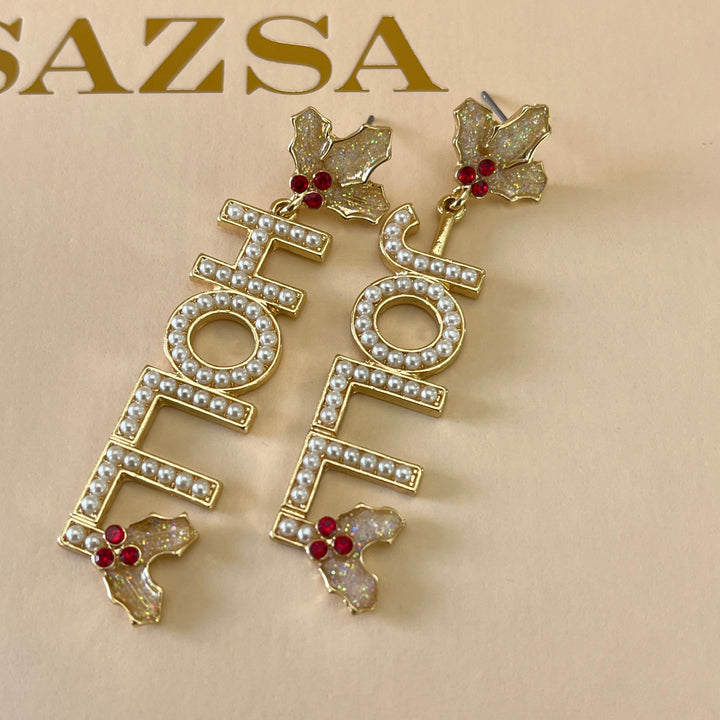 Holly Jolly earrings