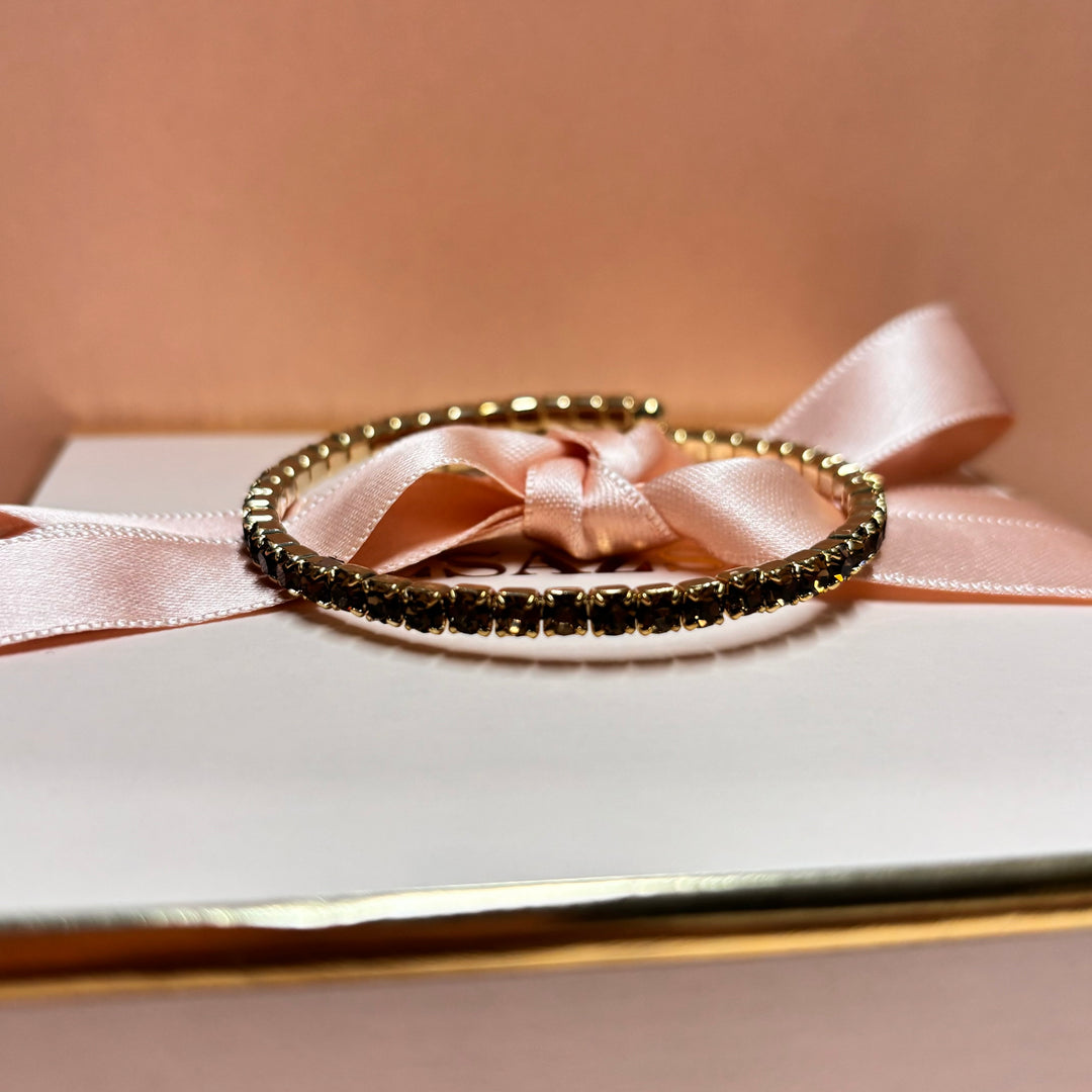 Elegant brown bangle