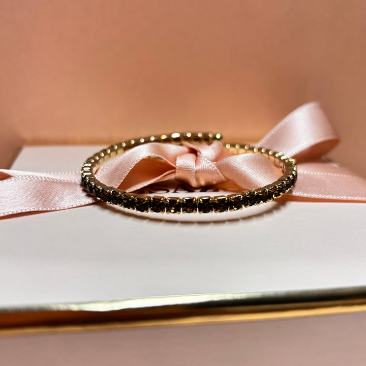 Elegant brown bangle