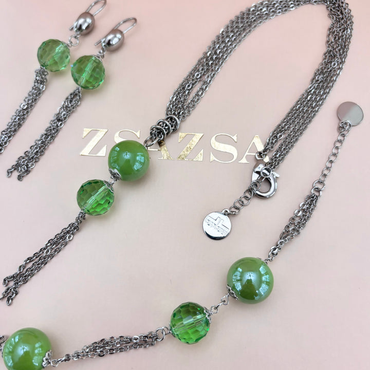 Green ceramic set