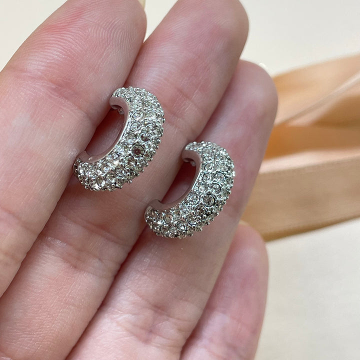 Rhinestone hoops