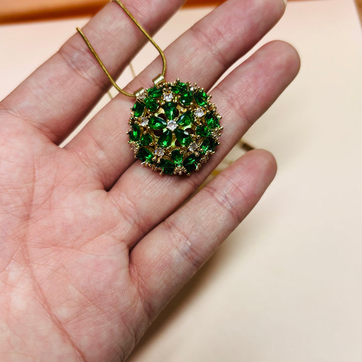 Flower zircone set
