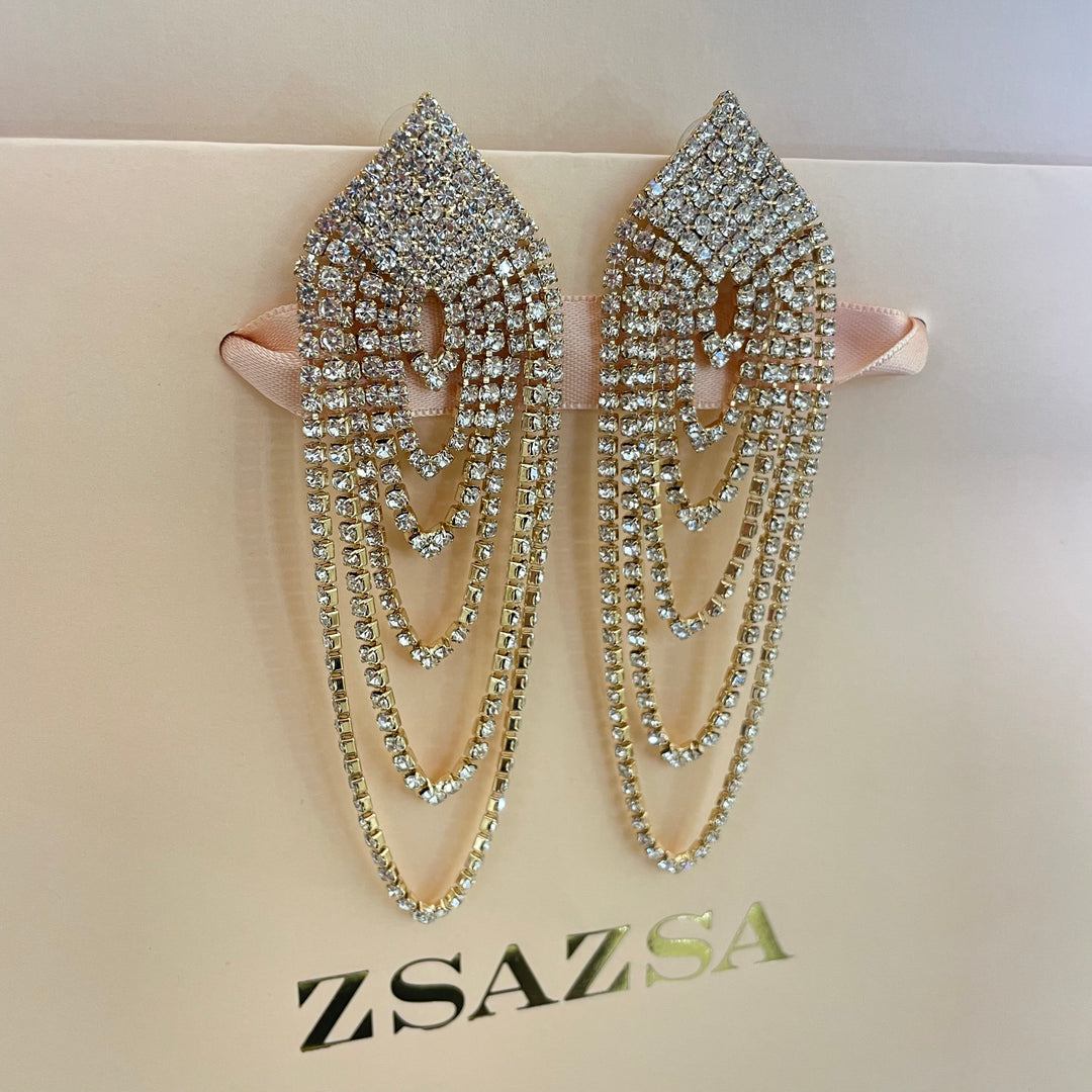 Long earrings