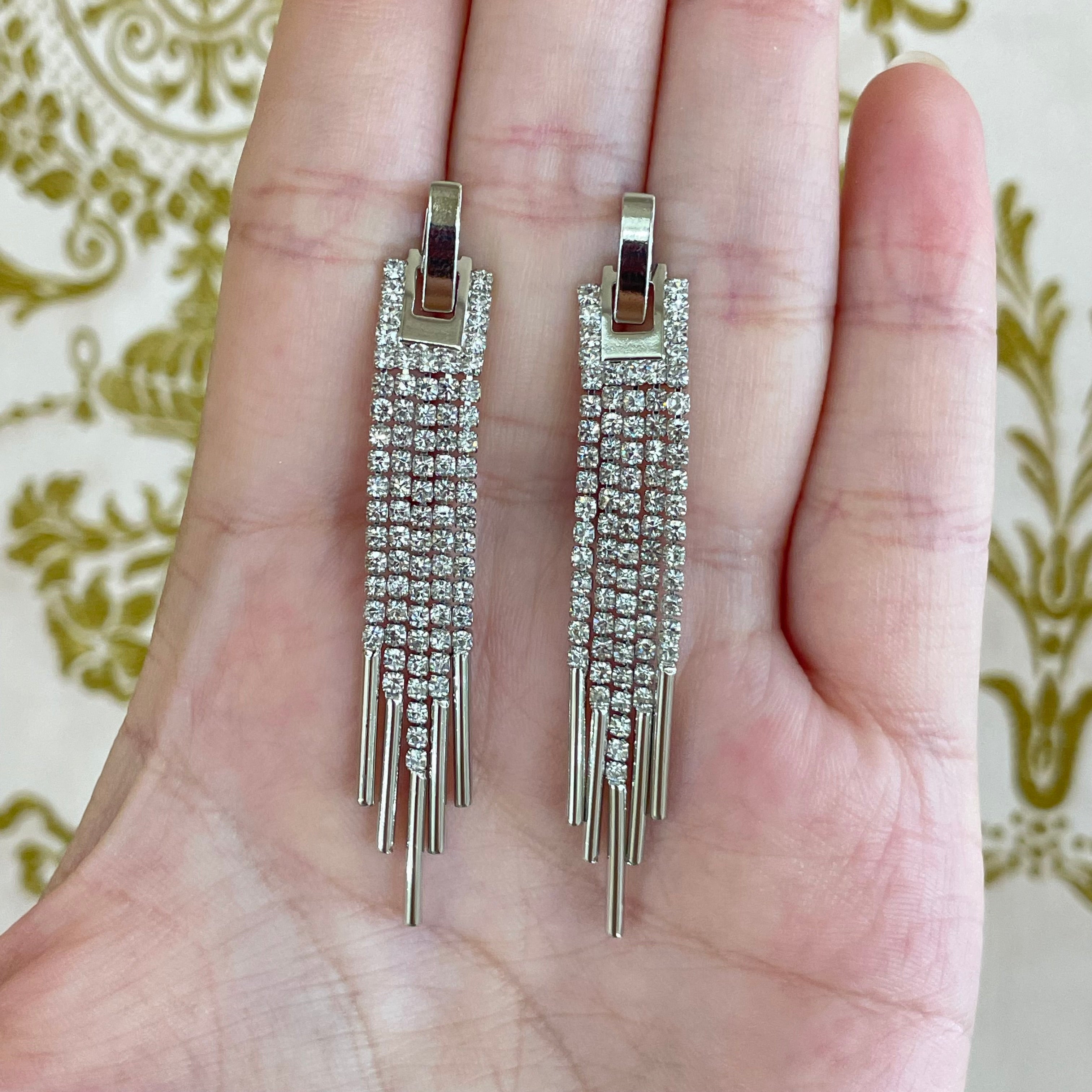 Fringe earrings