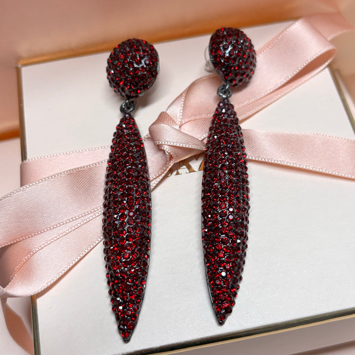Elegant long earrings