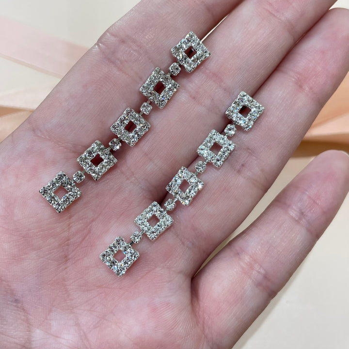 Square earrings