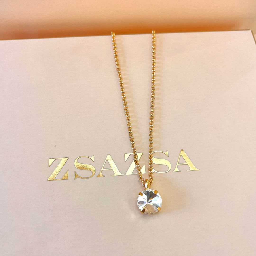 Preciosa crystals gold plated set