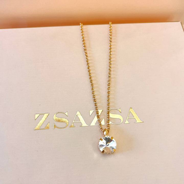Preciosa crystals gold plated set