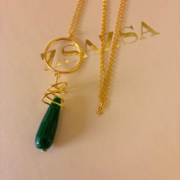 Handmade green set