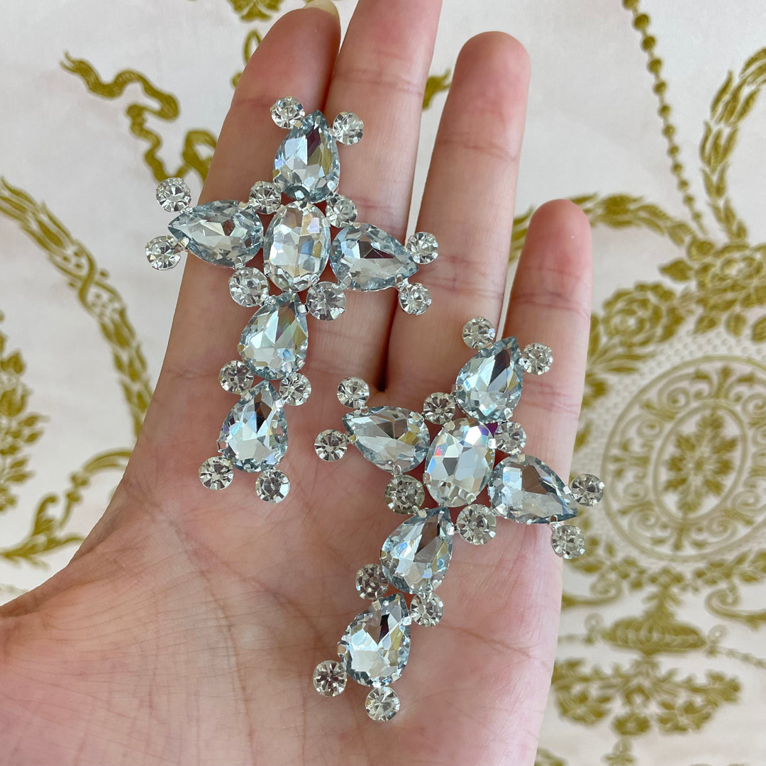 Cross earrings