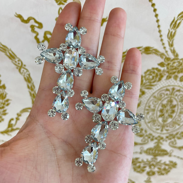 Cross earrings