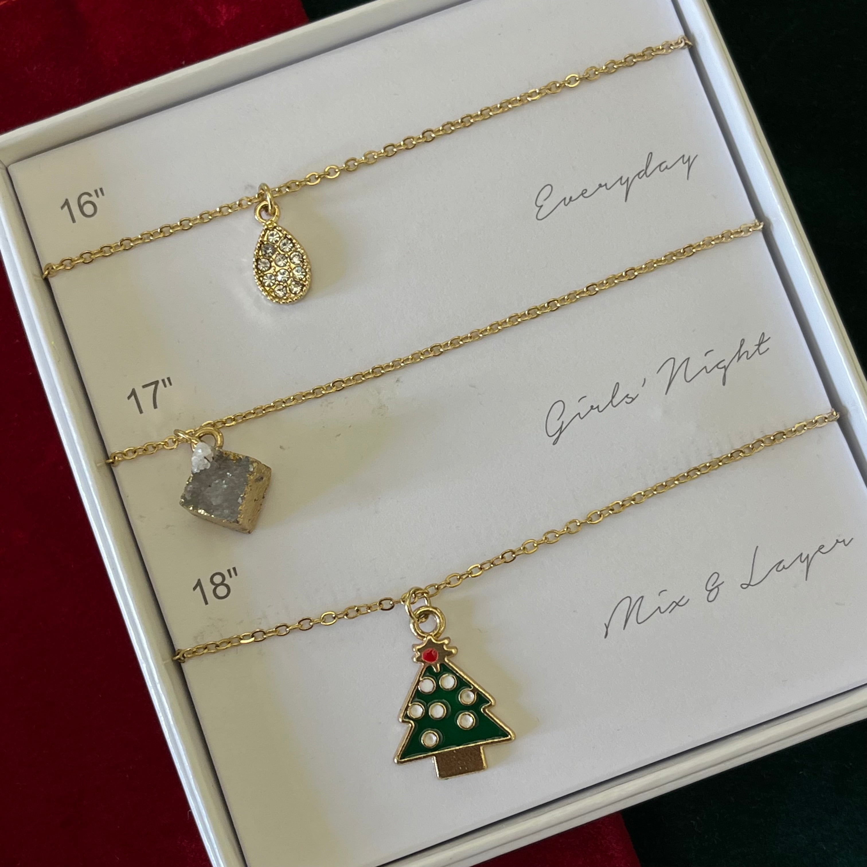 Christmas necklace pack