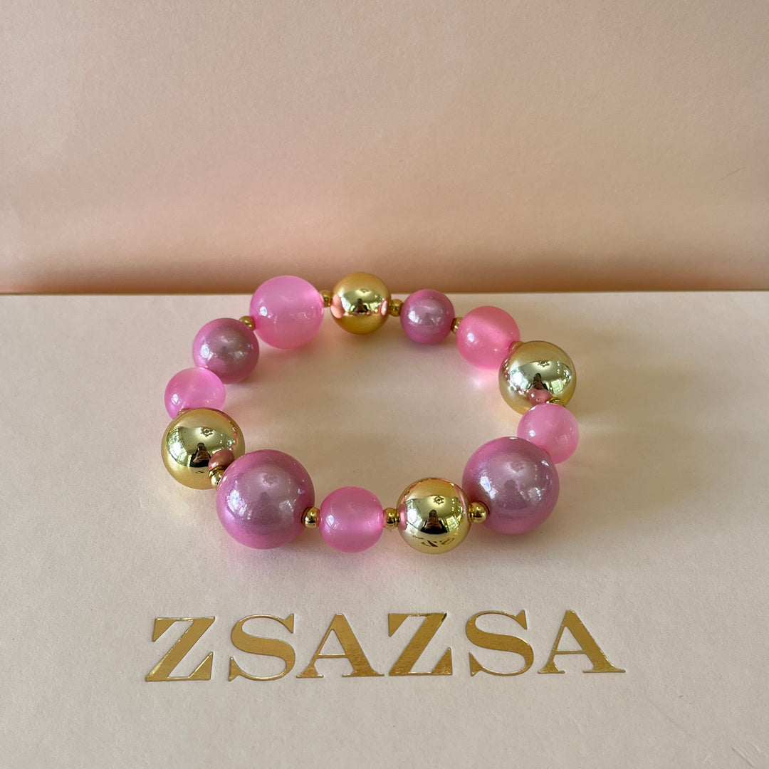 Pink resin set