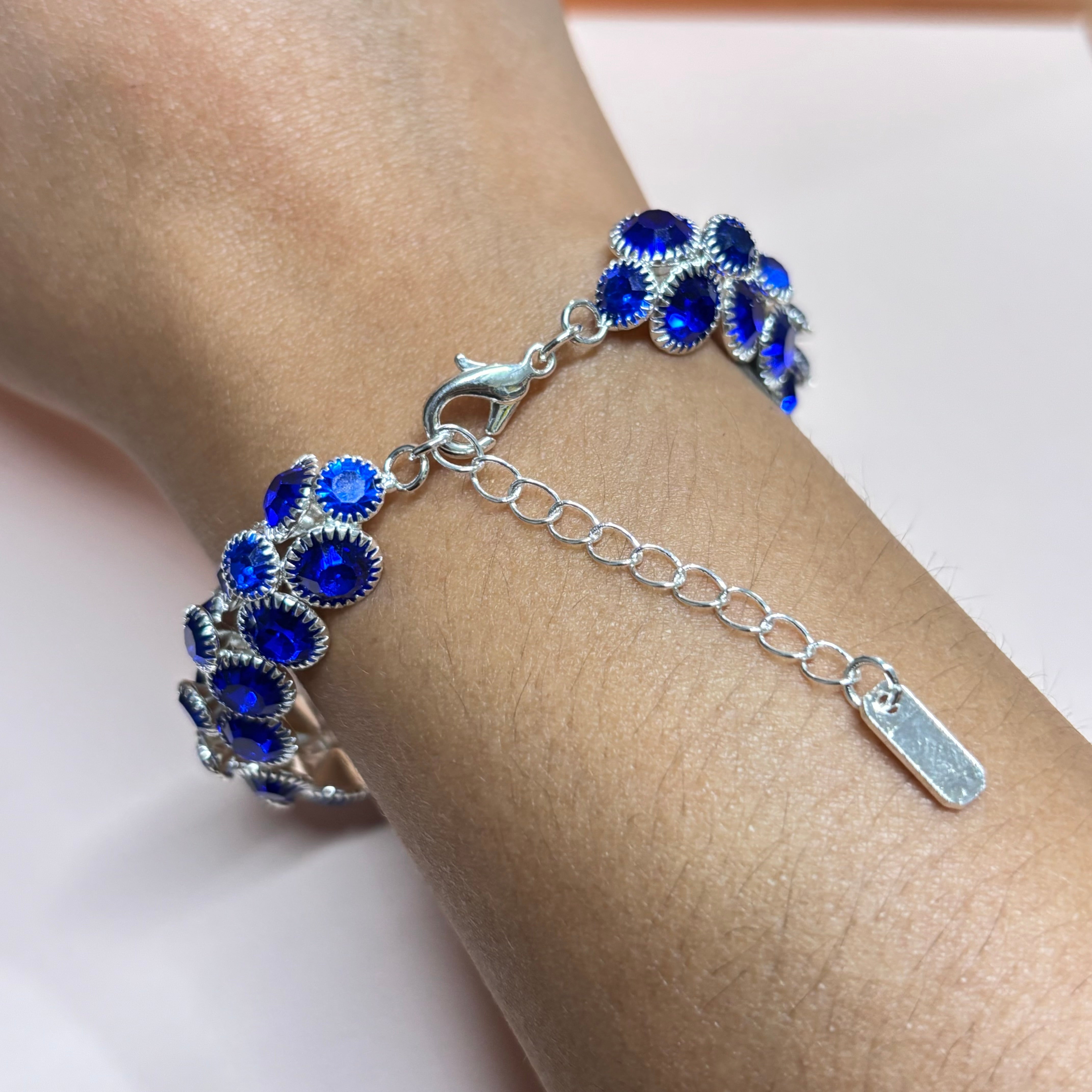 Royal blue bracelet