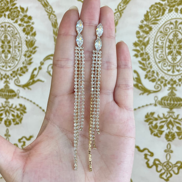 Marquise earrings