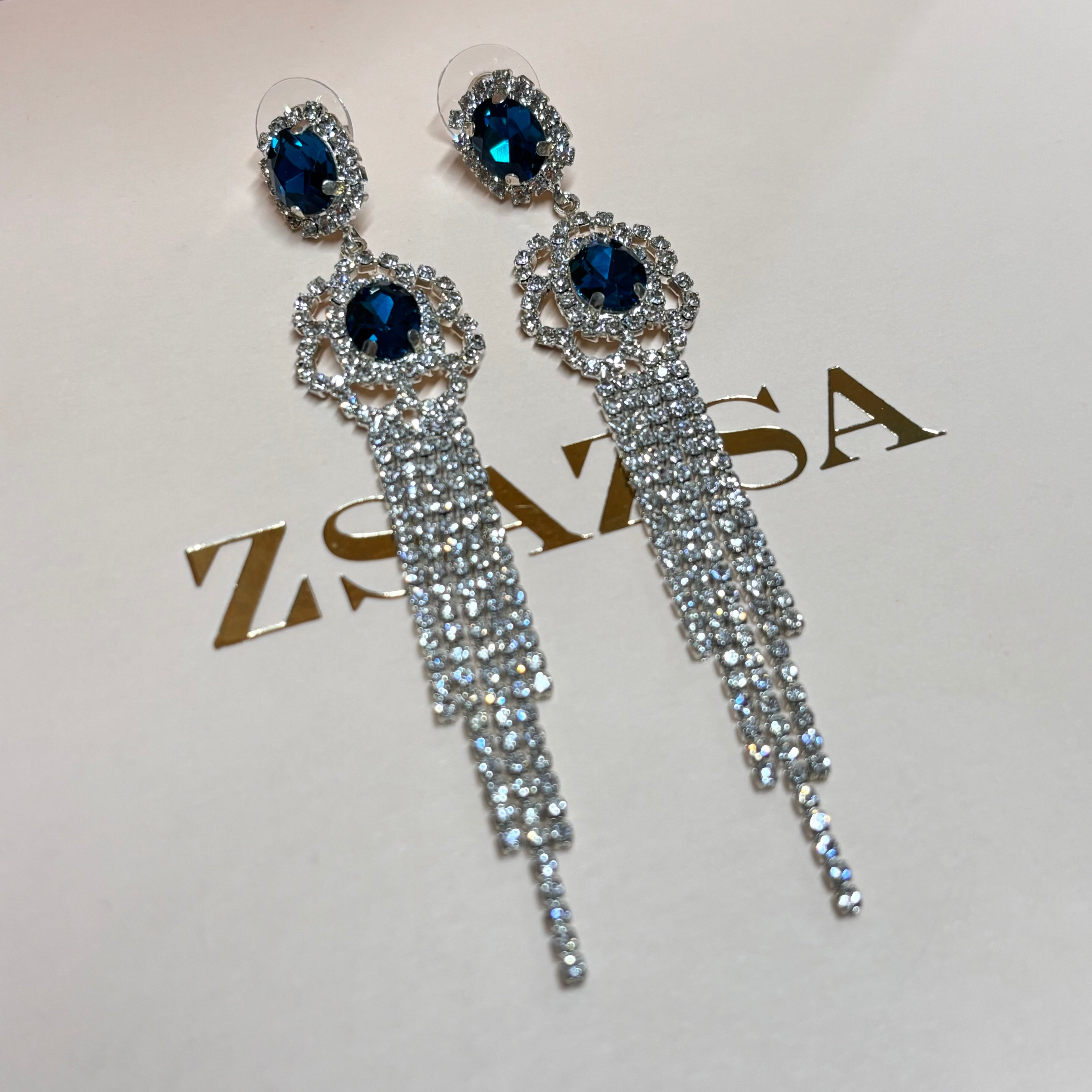 Elegant verdemar earrings