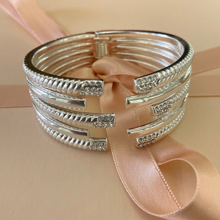 Silver bangle