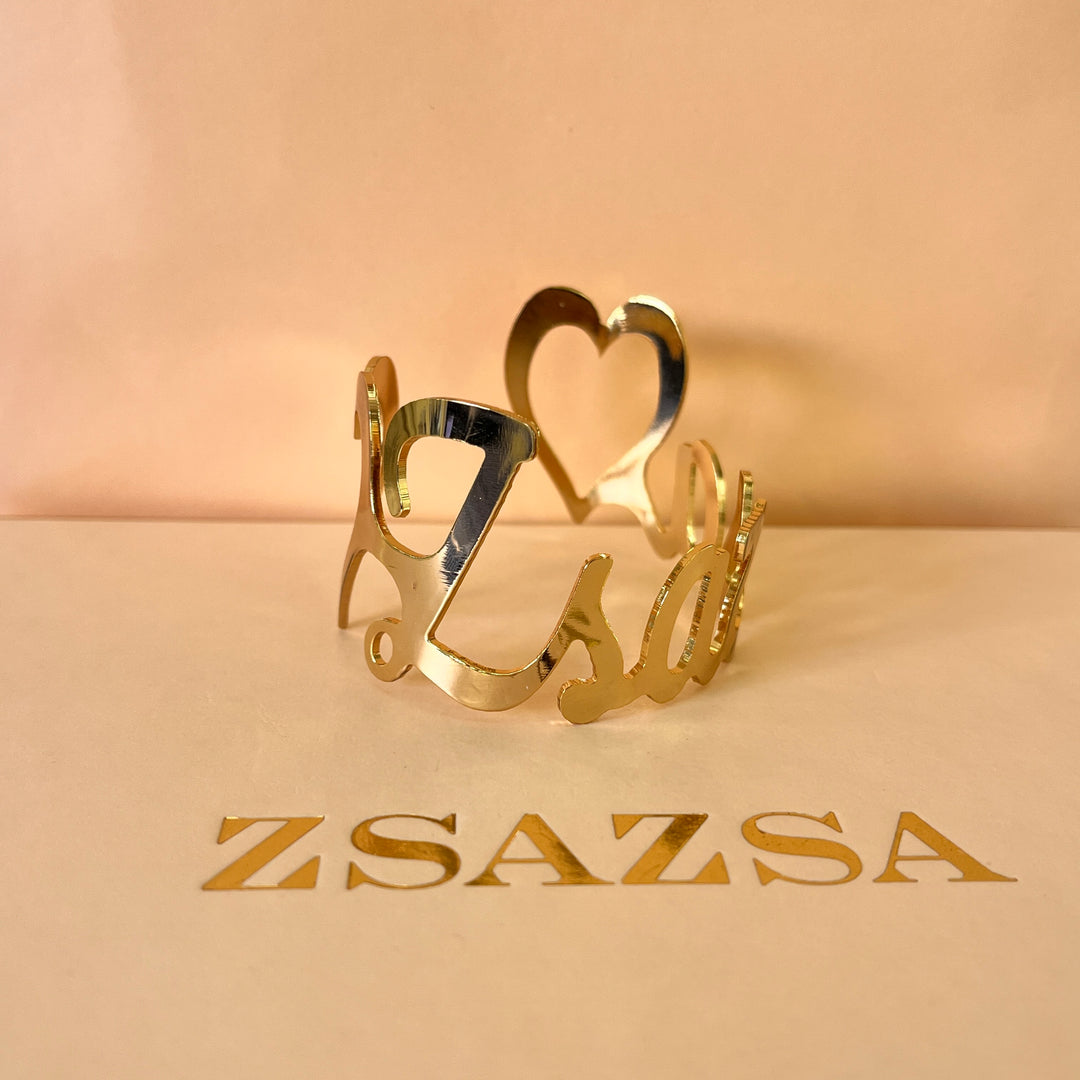 Zsazsa gold plated bangle